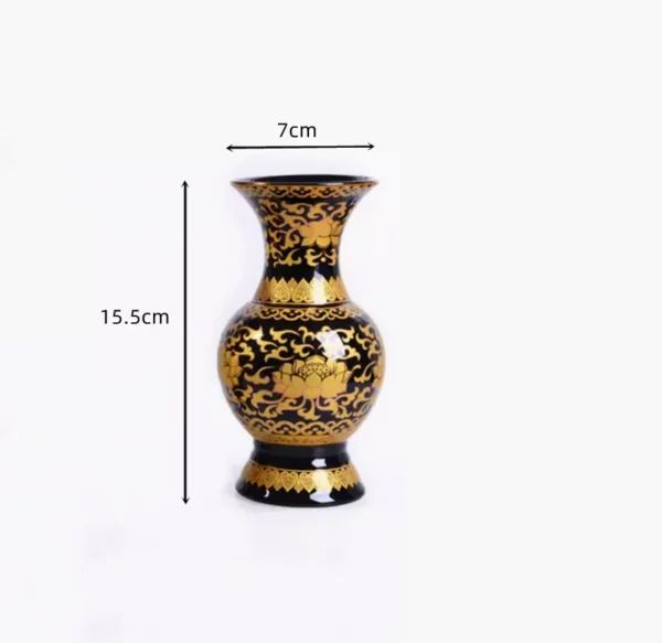 Unique Ceramic Feng Vase - Elegant Decor - Image 13