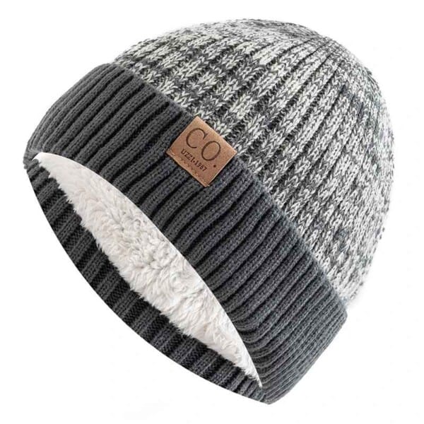 Two-Tone Winter Hats – Stylish and Warm - Image 2