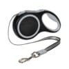Adjustable durable retractable dog leash in multiple lengths (3m, 5m, 8m), suitable for small to large dogs, featuring a sturdy nylon rope, ergonomic handle, and advanced locking mechanism for secure and comfortable walking