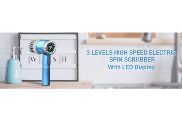 Cordless Electric Spin Scrubber – Waterproof with 3 Speeds - Image 16