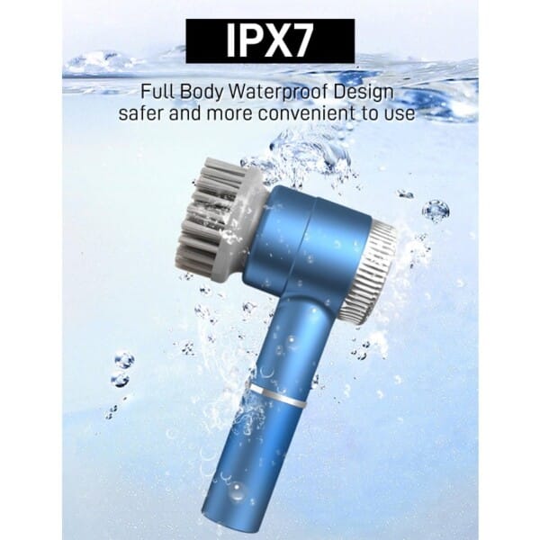 Cordless Electric Spin Scrubber – Waterproof with 3 Speeds - Image 5