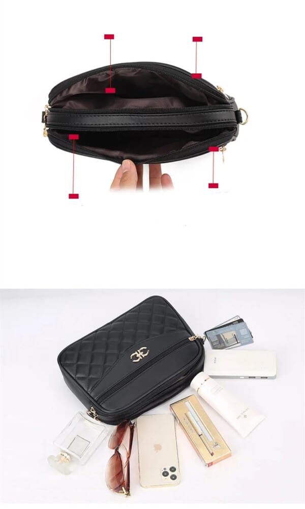 Four Layer Fashion Bag - Versatile Women's Crossbody Handbag - Image 12
