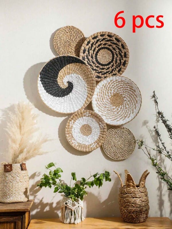 Handmade Seagrass Wall Decor - Boho Home Art - Image 20