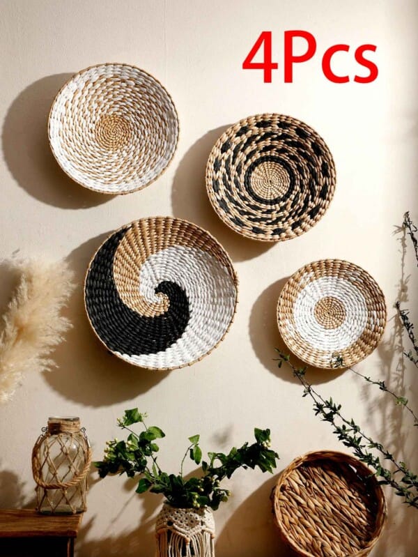 Handmade Seagrass Wall Decor - Boho Home Art - Image 22