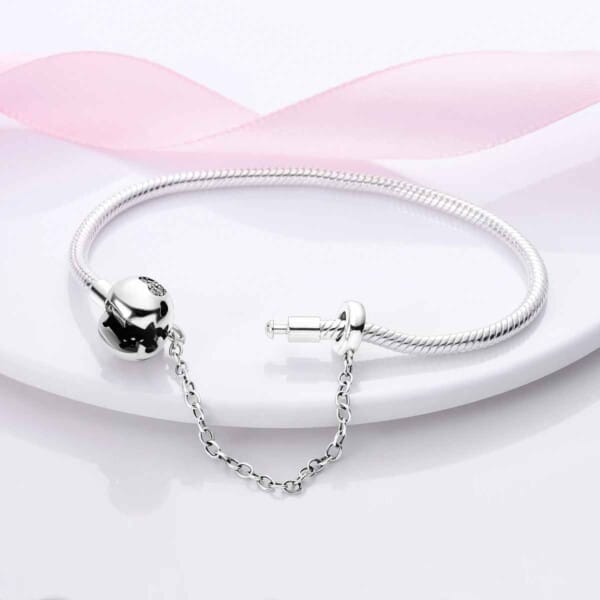 Silver-Plated Heart Charm Bracelet for Women – Stylish Gift - Image 40