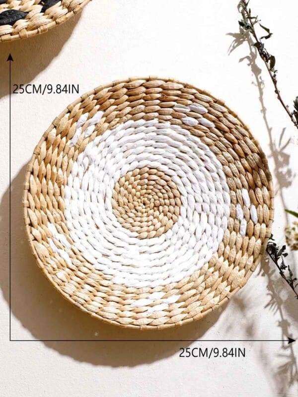 Handmade Seagrass Wall Decor - Boho Home Art - Image 4