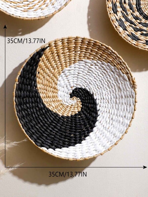 Handmade Seagrass Wall Decor - Boho Home Art - Image 5