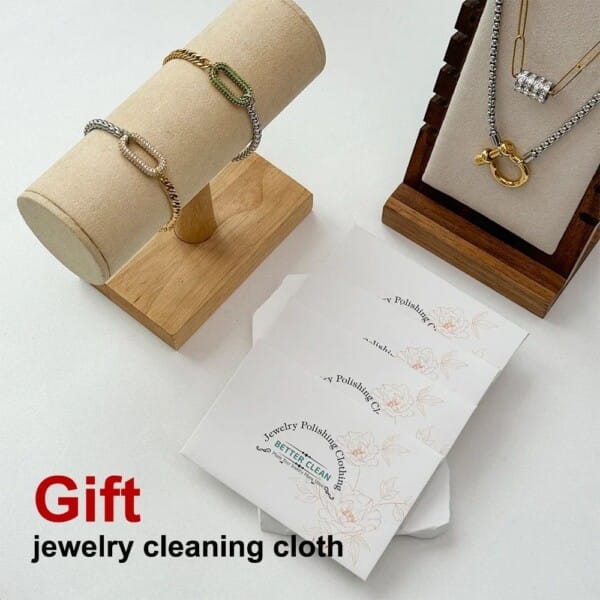 Elegant Triple Braided Necklace - 18K Gold-Plated Fashion Jewelry - Image 2