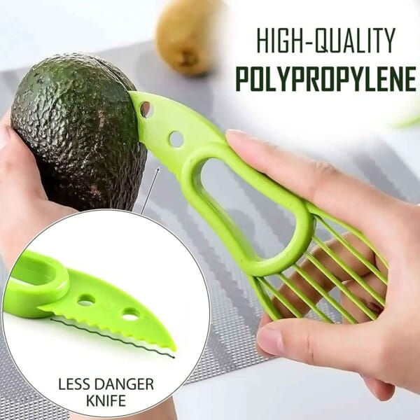Avocado Slicer Cutter Tool - 3-in-1 Kitchen Gadget - Image 6