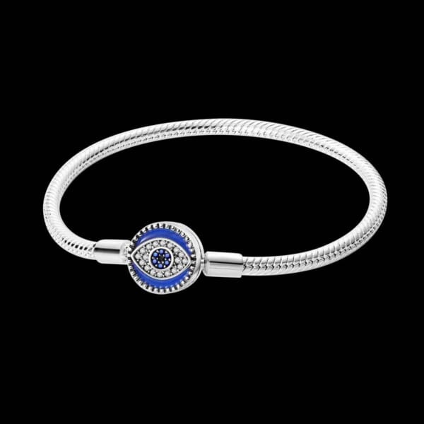 Silver-Plated Heart Charm Bracelet for Women – Stylish Gift - Image 51