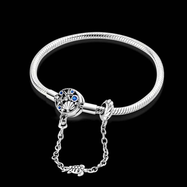 Silver-Plated Heart Charm Bracelet for Women – Stylish Gift - Image 53