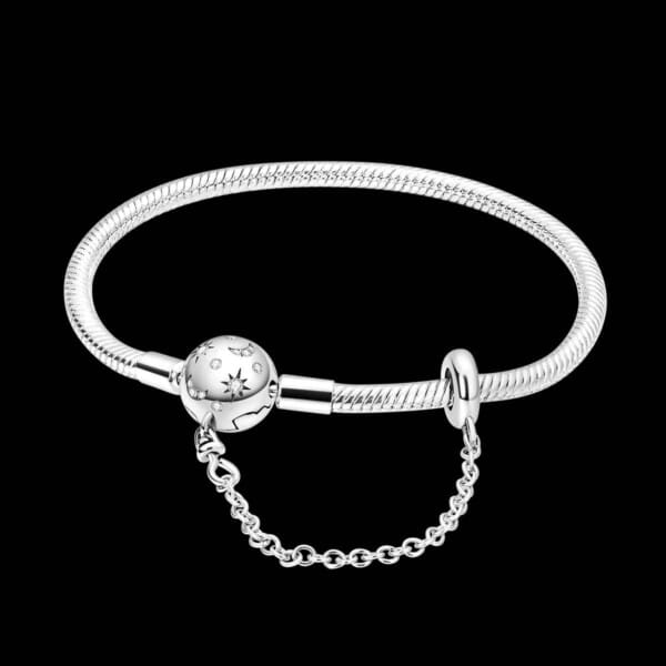 Silver-Plated Heart Charm Bracelet for Women – Stylish Gift - Image 55