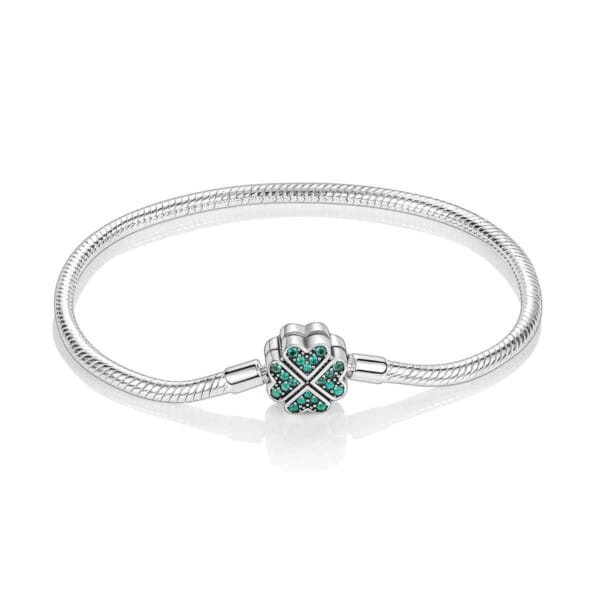 Silver-Plated Heart Charm Bracelet for Women – Stylish Gift - Image 60
