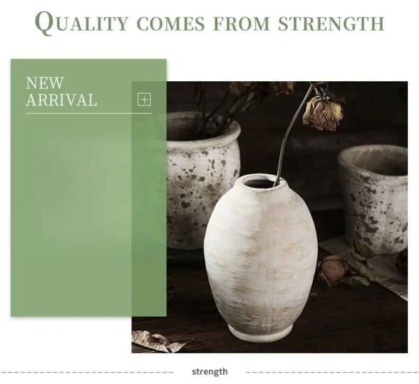 Retro Ceramic Flower Vase for Home Decoration - Image 7