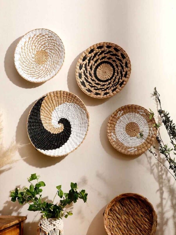 Handmade Seagrass Wall Decor - Boho Home Art - Image 6