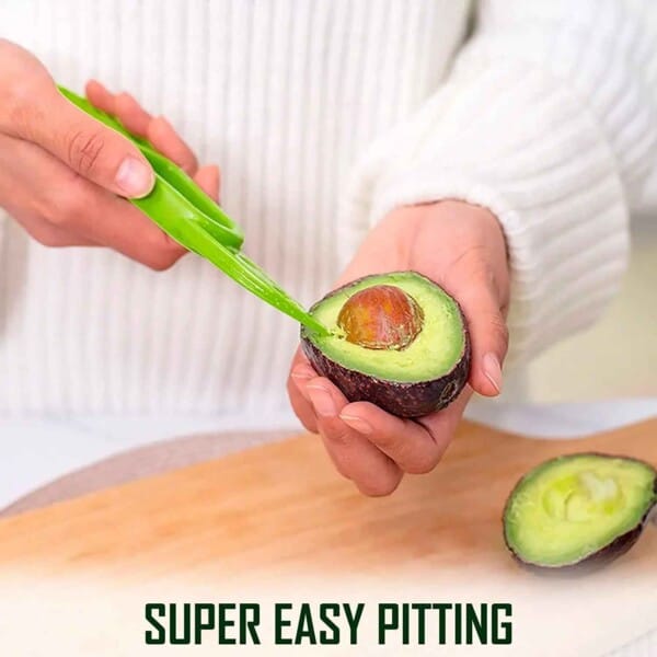 Avocado Slicer Cutter Tool - 3-in-1 Kitchen Gadget - Image 8