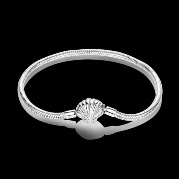 Silver-Plated Heart Charm Bracelet for Women – Stylish Gift - Image 71