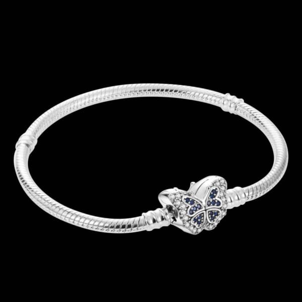Silver-Plated Heart Charm Bracelet for Women – Stylish Gift - Image 85