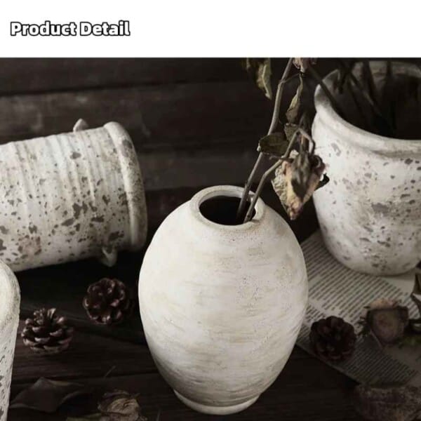 Retro Ceramic Flower Vase for Home Decoration - Image 9