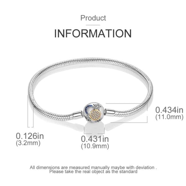Silver-Plated Heart Charm Bracelet for Women – Stylish Gift - Image 86