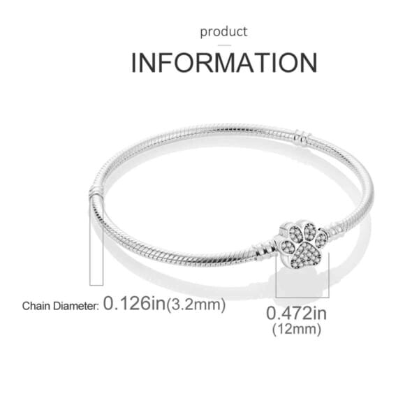 Silver-Plated Heart Charm Bracelet for Women – Stylish Gift - Image 90