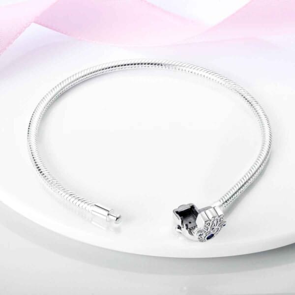 Silver-Plated Heart Charm Bracelet for Women – Stylish Gift - Image 14