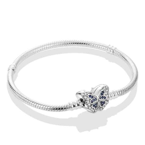 Silver-Plated Heart Charm Bracelet for Women – Stylish Gift - Image 100
