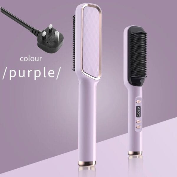 Straighten Hair Effortlessly Anytime – 2-in-1 Powerful Heat Solution - Image 13