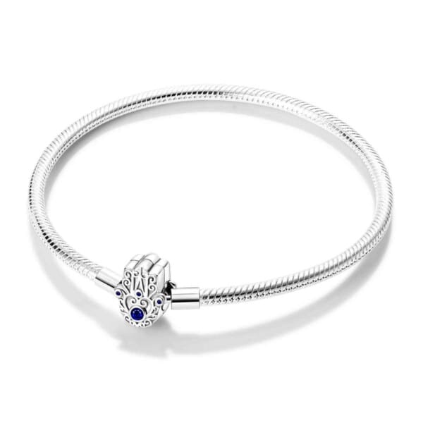 Silver-Plated Heart Charm Bracelet for Women – Stylish Gift - Image 20