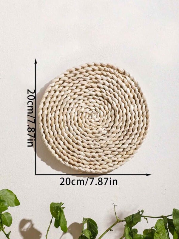 Handmade Seagrass Wall Decor - Boho Home Art - Image 18