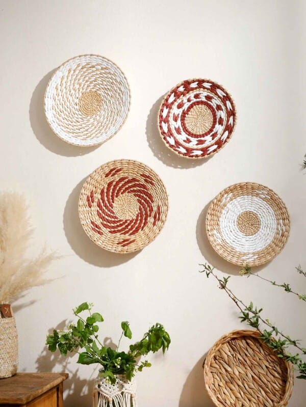 Handmade Seagrass Wall Decor - Boho Home Art - Image 17