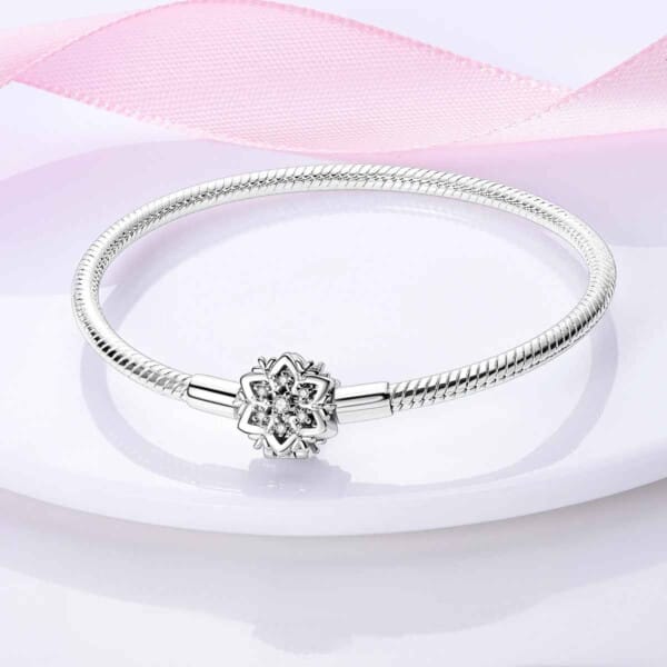 Silver-Plated Heart Charm Bracelet for Women – Stylish Gift - Image 24