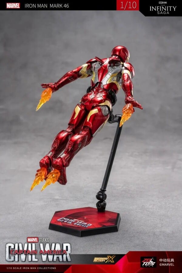 Heroes Ignite True Legends – ZD Iron Man Action Figure Collectible - Image 36