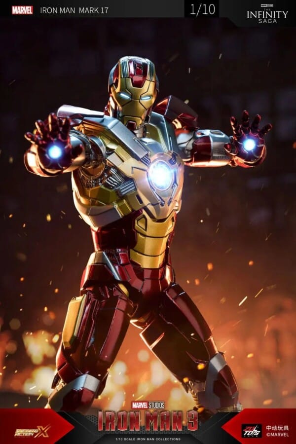 Heroes Ignite True Legends – ZD Iron Man Action Figure Collectible - Image 16