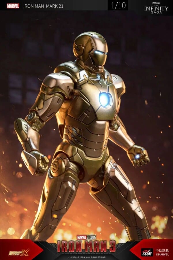 Heroes Ignite True Legends – ZD Iron Man Action Figure Collectible - Image 17