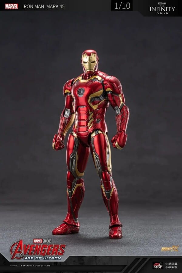 Heroes Ignite True Legends – ZD Iron Man Action Figure Collectible - Image 39