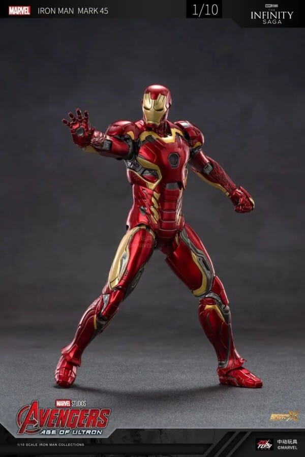 Heroes Ignite True Legends – ZD Iron Man Action Figure Collectible - Image 41