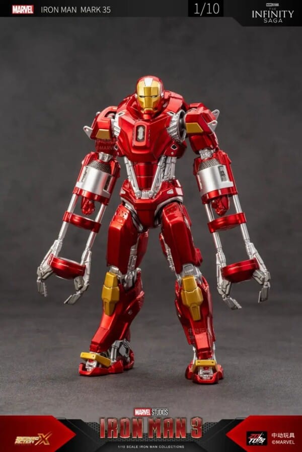 Heroes Ignite True Legends – ZD Iron Man Action Figure Collectible - Image 24