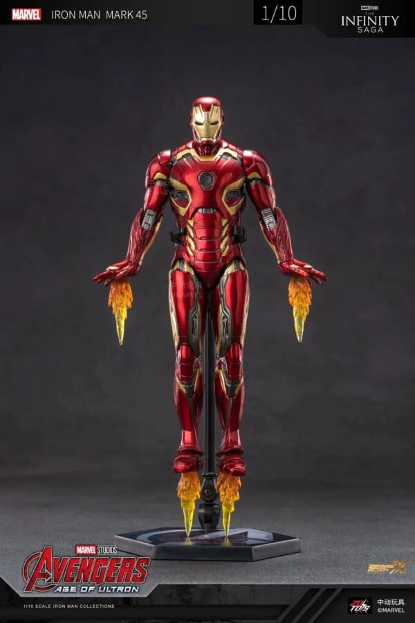 Heroes Ignite True Legends – ZD Iron Man Action Figure Collectible - Image 42