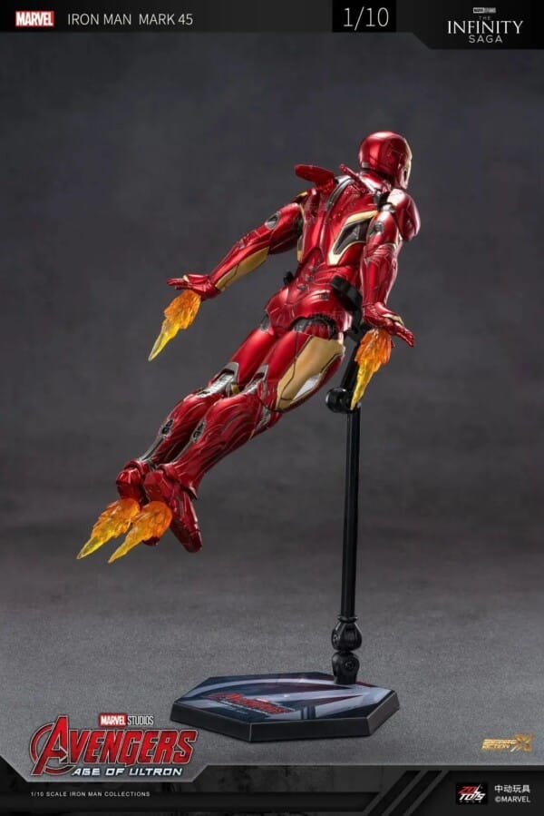 Heroes Ignite True Legends – ZD Iron Man Action Figure Collectible - Image 43