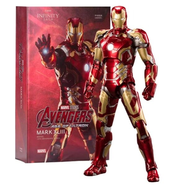 Heroes Ignite True Legends – ZD Iron Man Action Figure Collectible - Image 45
