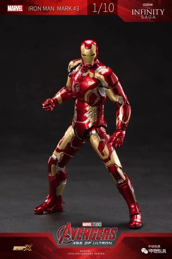 Heroes Ignite True Legends – ZD Iron Man Action Figure Collectible - Image 46