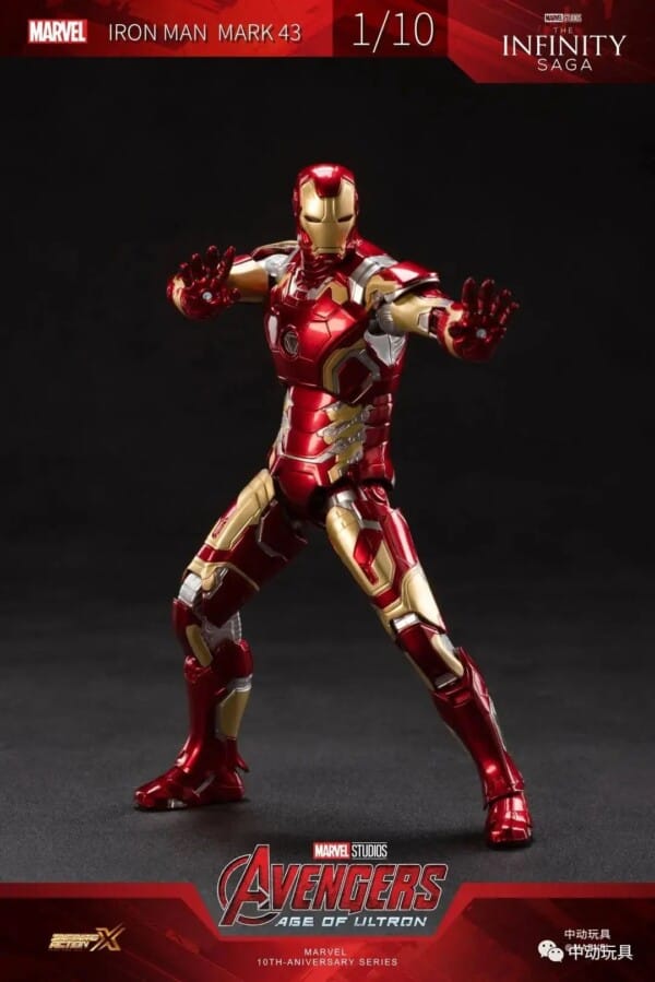 Heroes Ignite True Legends – ZD Iron Man Action Figure Collectible - Image 47