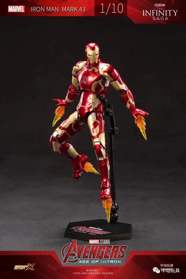 Heroes Ignite True Legends – ZD Iron Man Action Figure Collectible - Image 48