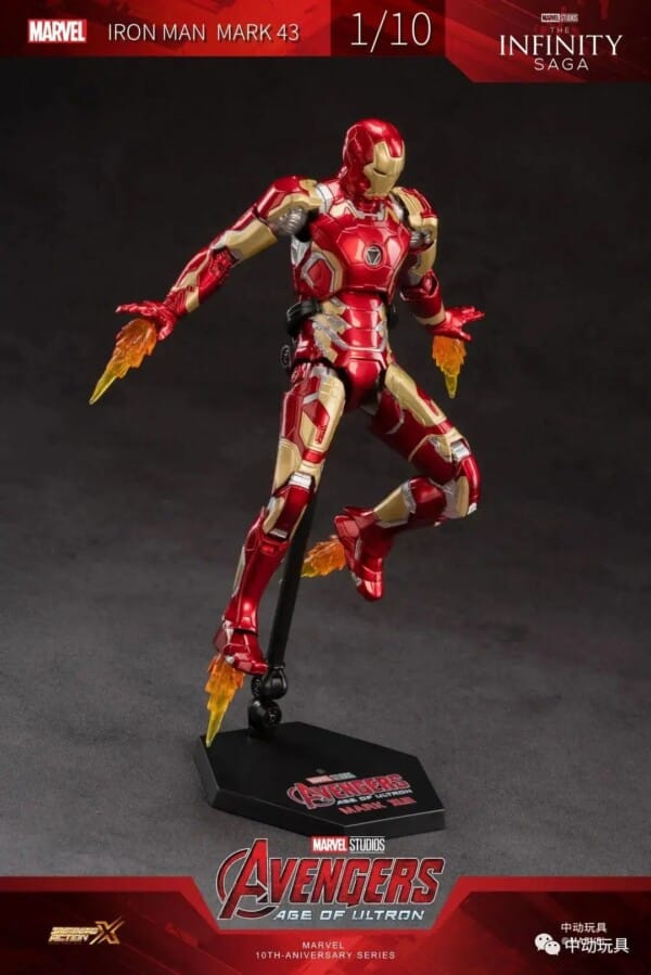 Heroes Ignite True Legends – ZD Iron Man Action Figure Collectible - Image 50