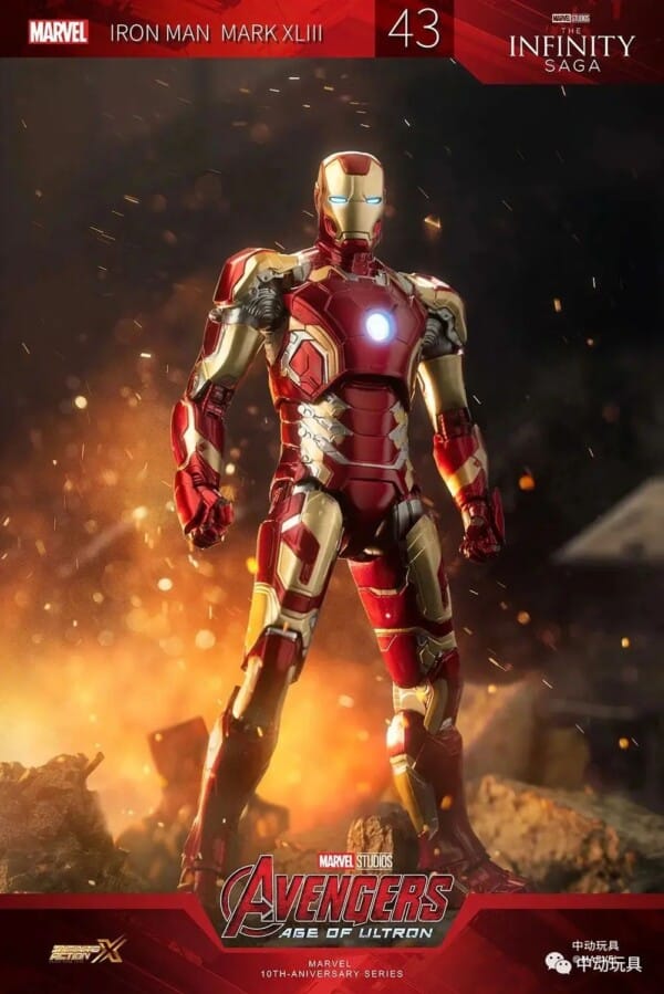 Heroes Ignite True Legends – ZD Iron Man Action Figure Collectible - Image 4