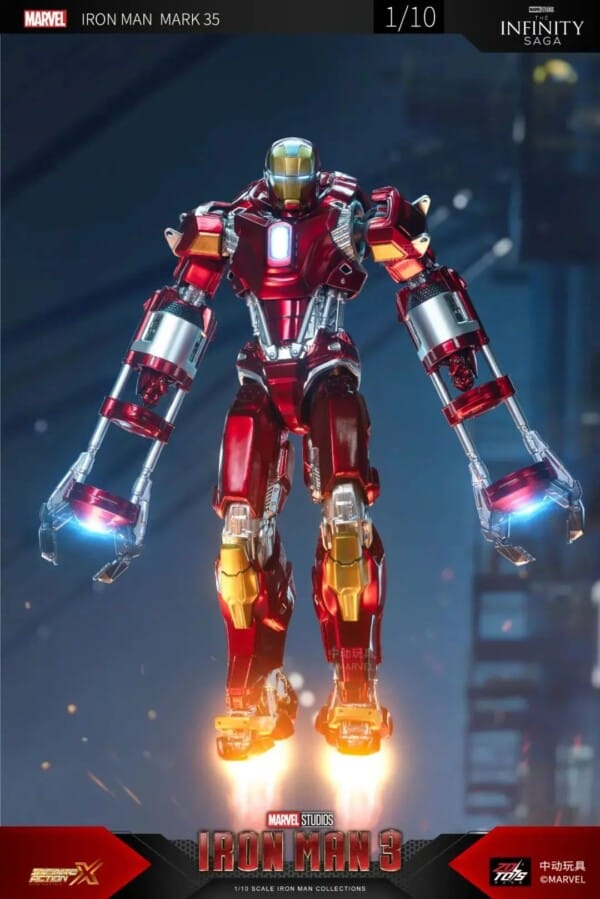 Heroes Ignite True Legends – ZD Iron Man Action Figure Collectible - Image 26