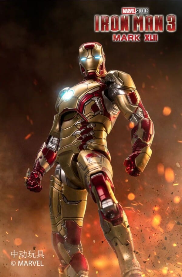 Heroes Ignite True Legends – ZD Iron Man Action Figure Collectible - Image 5
