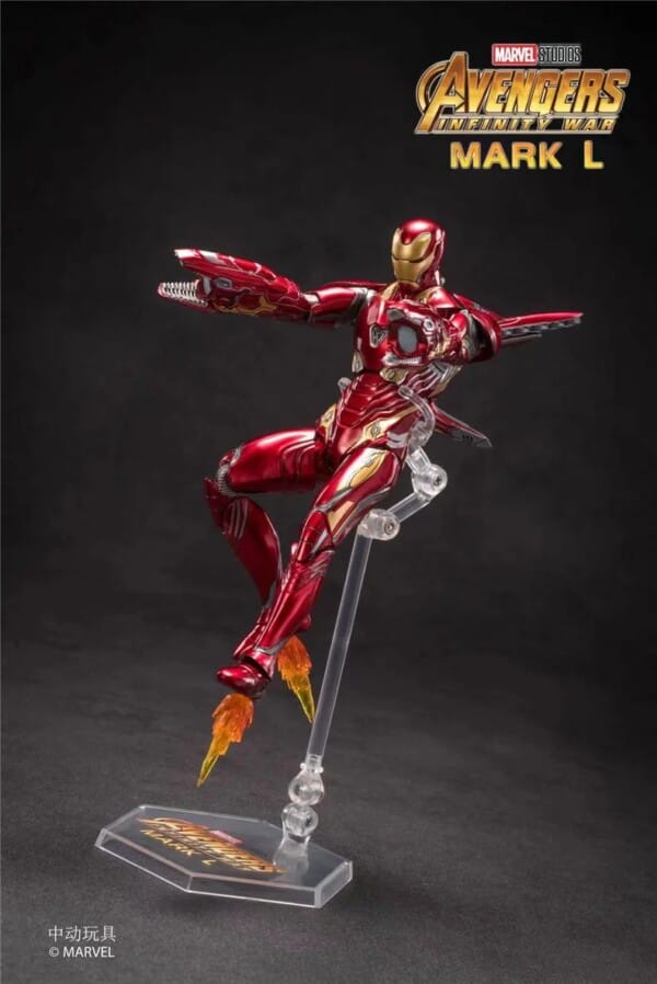 Heroes Ignite True Legends – ZD Iron Man Action Figure Collectible - Image 64
