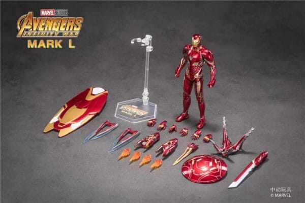 Heroes Ignite True Legends – ZD Iron Man Action Figure Collectible - Image 65